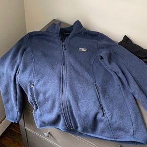 LL Bean Sweater Fleece Full-Zip Jacket